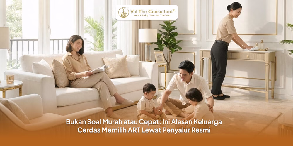 Bukan Soal Murah atau Cepat: Ini Alasan Keluarga Cerdas Memilih ART Lewat Penyalur Resmi